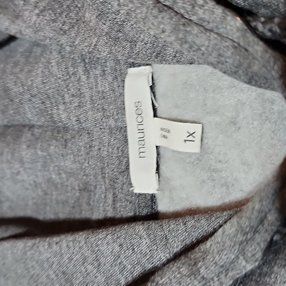 HOME FOR THE HOLIDAYS PLAID INDIANA DROPTAIL HOODIE SWEATSHIRT - Picture 5 of 11